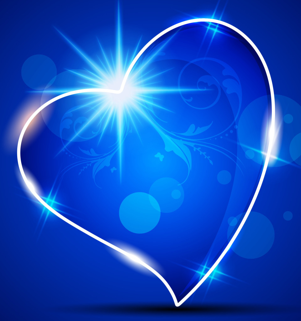HeartLight meditation logo