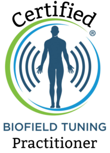 Biofield Tuning logo with Certified Practitioner added
